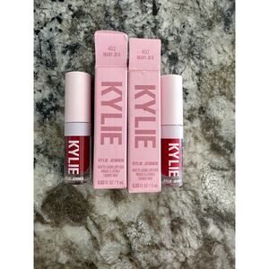 NEW 2x Set Kylie Jenner Matte Liquid Lipstick in 402 Mary Jo K Mini 1ml